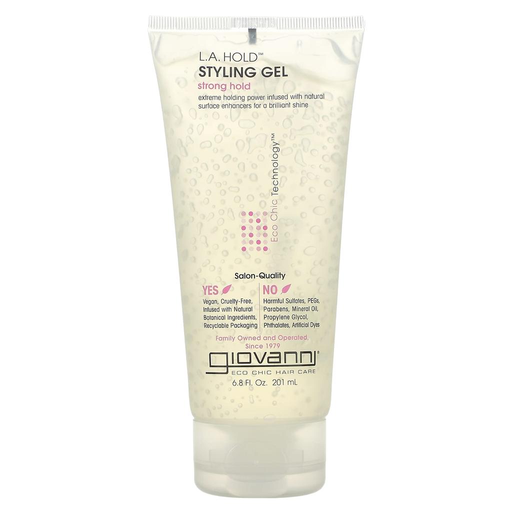 L.A. Natural, Styling Gel, Strong Hold, 200Ml(6.8Fl Oz)