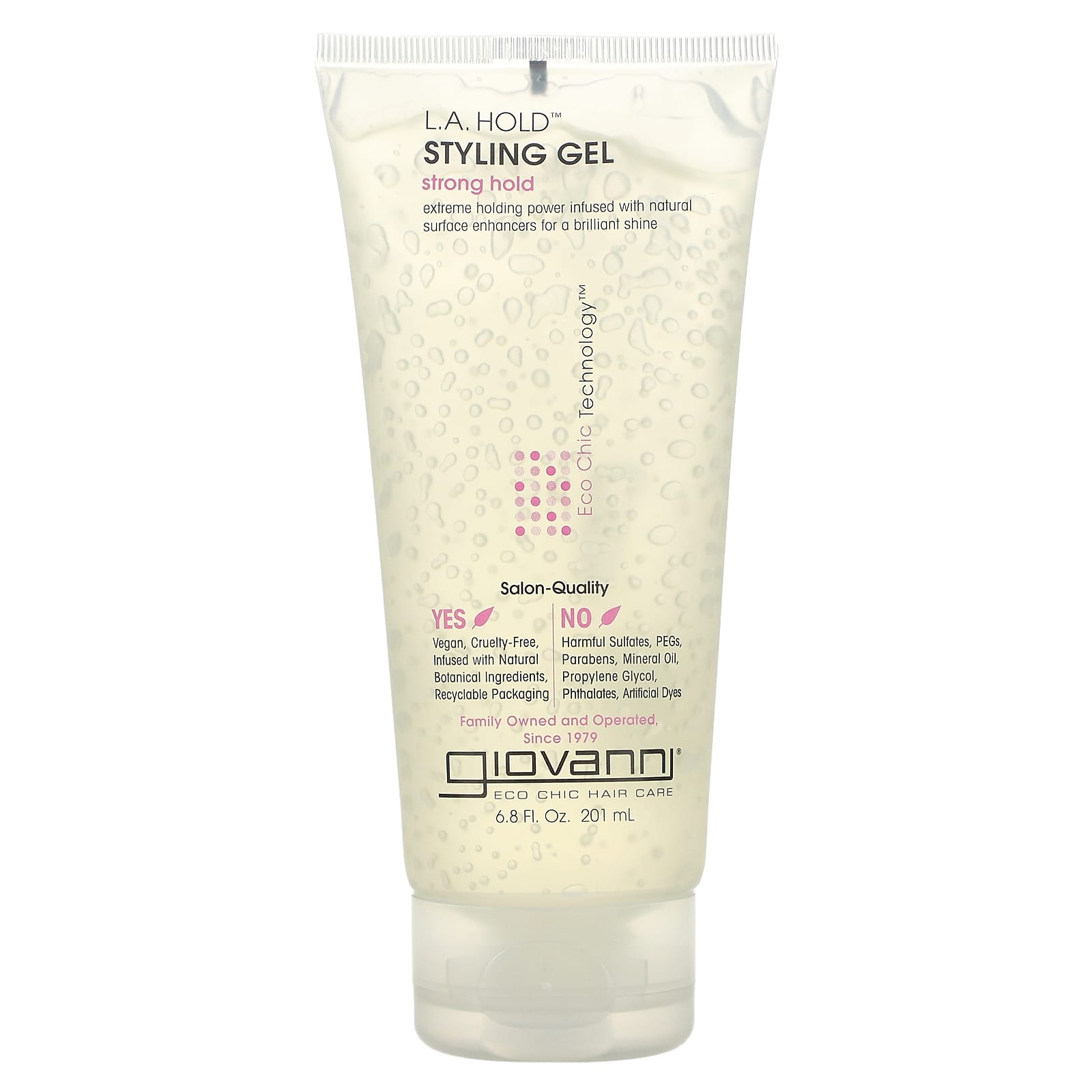 

L.A. Natural, Styling Gel, Strong Hold, 200Ml(6.8Fl Oz)