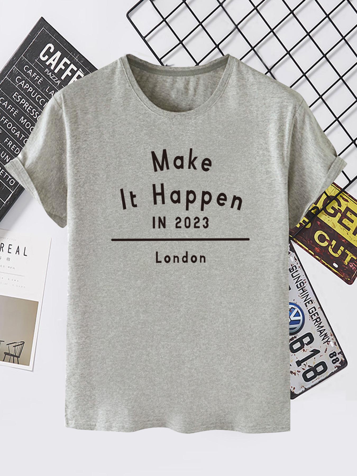 

Летняя женская футболка с круглым вырезом и коротким рукавом с пляжным принтом – модный европейский и американский стиль Double Extra Large серый