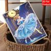 Disney Cinderella Pearl Art Painting Home Wall Decor Cinderella Princess Art Crafts Handmade DIY Adult/Beginner Gift Creative Home Decor Frameless