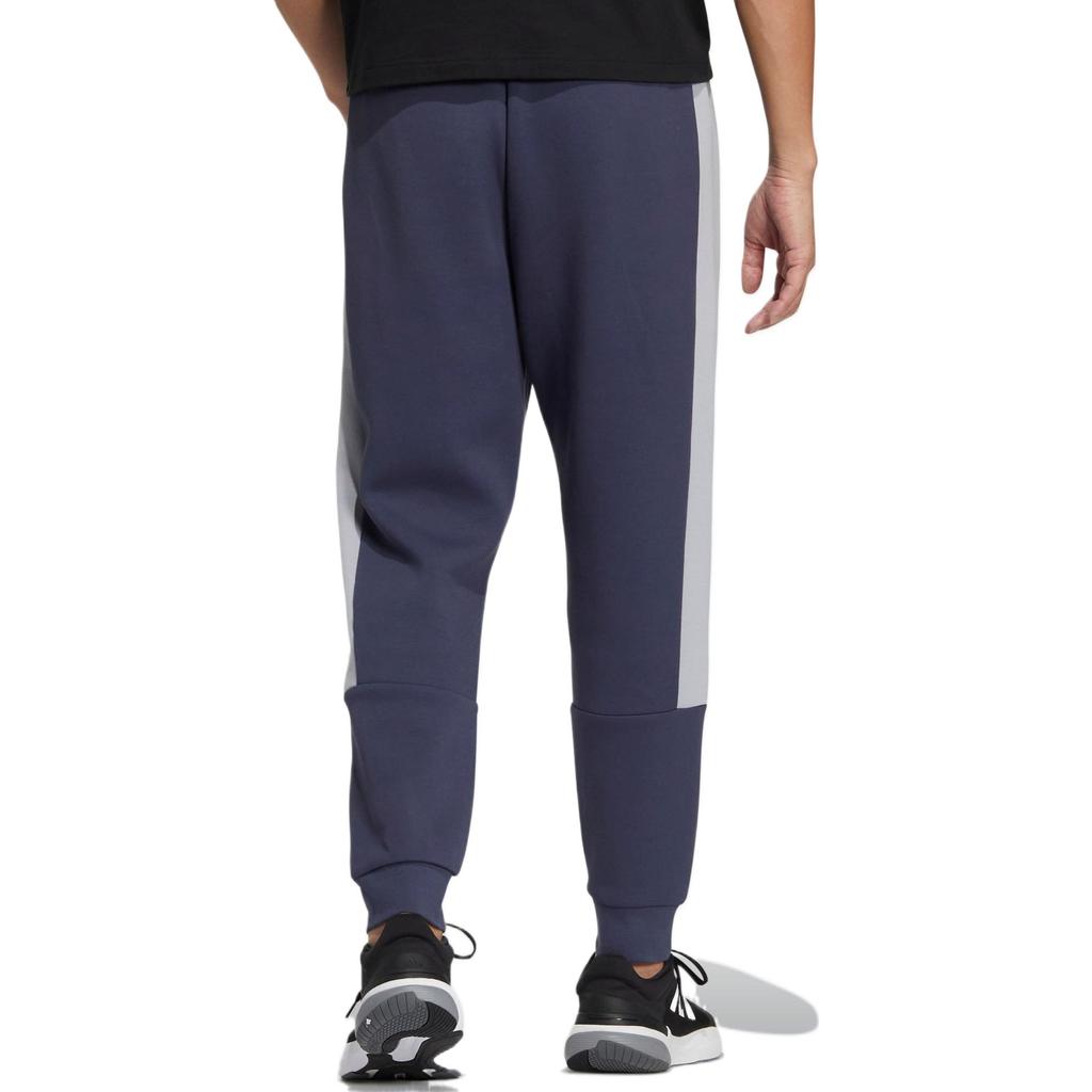 adidas Knitted Sweatpants Men's Blue Moderate Cuffed Pants HM2988