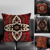 Persian Rug Pattern Classical Cushion Cover Pillowcase Ultra Soft Skin Friendly Fabric Cloud Like Comfort  Concealed Zipper