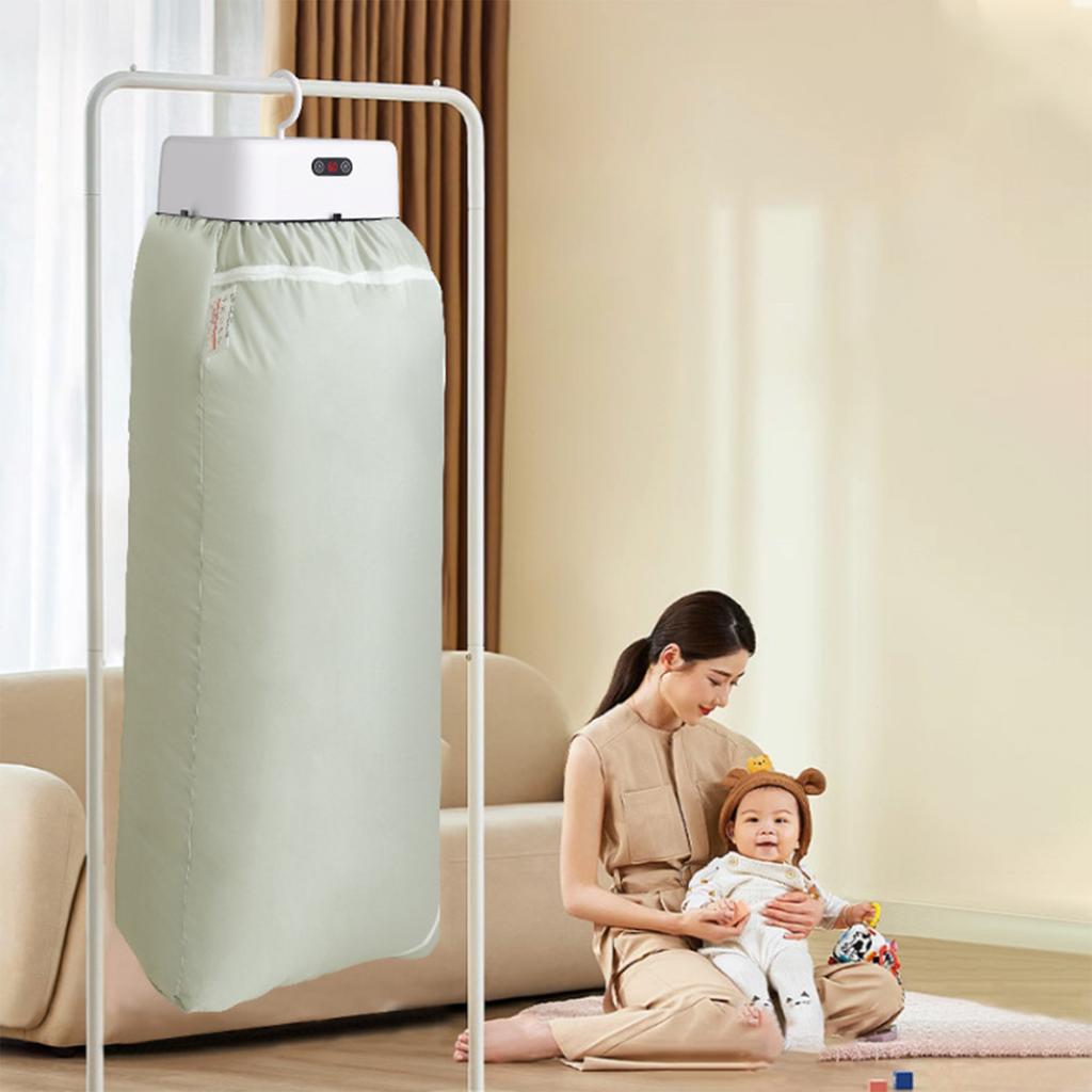 Foldable air dryer household small baby clothes dryer dormitory travel portable clothes dryer EU plug