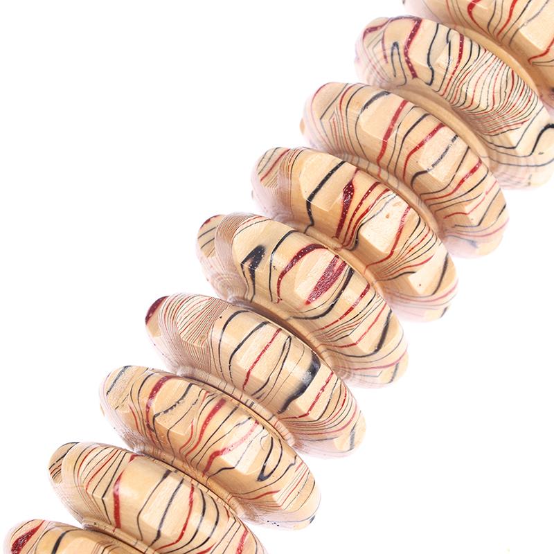 Holz-Therapie-Roller-Massagewerkzeuge, Cellulite-Triggerpunkt, manuelle Muskelentspannung