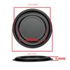 5.5 Inches 139mm Bass Speaker Passive Radiator Auxiliary Rubber Vibration Plate Subwoofer DIY Repair