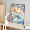 Disney 5D DIY Diamond Painting Cinderella Cinderella Wealth Theme Illustration Embroidery Mosaic Cross Stitch Home Decor Gift Crafts
