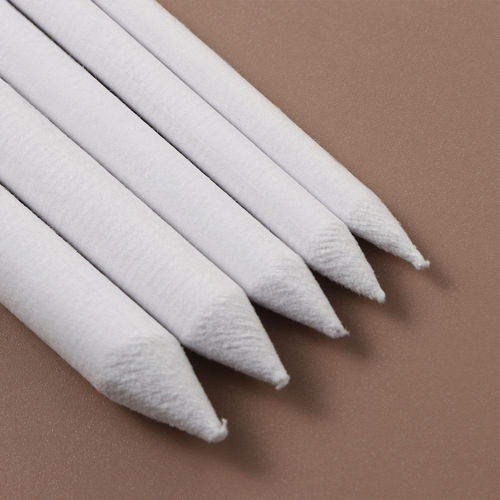 Rice Paper Tortillon Double Head Sketching Pencil Smudge Stick Blending Stick White Drawing Pen