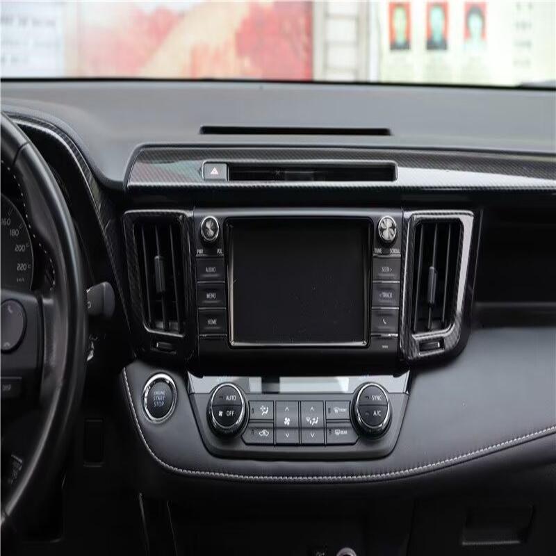 LHD RHD For Toyota RAV4 RAV 4 2013-2018 window switch gear shift panle air conditons outlet steering wheel trument cover