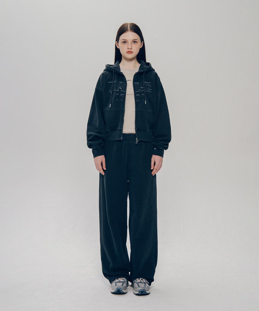 YALE Pigment String Sweatpants_Charcoal