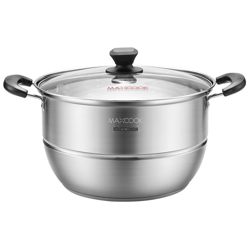 Maxcook Stainless Steel Steamer & Soup Pot