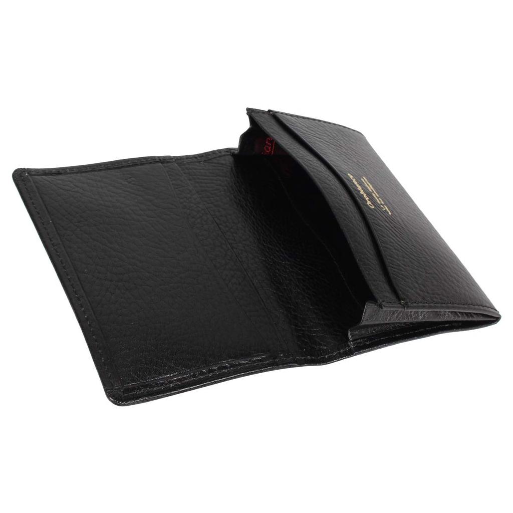 Orobianco Orobianco Business Card Holder Card Case Genuine Leather CARD HOLDER Black Black ORS-090900