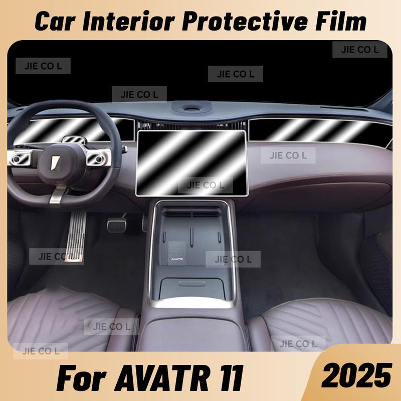 Anti-scratch Car Interior Center Console Media Dashboard Navigation TPU Protector Film For AVATR 11 2025 Accessories