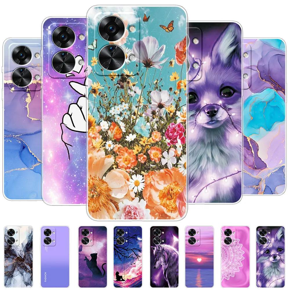 For OnePlus Nord 2T 5G Case For OnePlus Nord 2 5G Cover Girls Clear Soft Silicone Fundas Phone Cases OnePlus Nord2 2T Case Coque