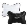 1/2Pcs Car Seat Headrest Auto Logo Neck Pillow Car Accessories For Ford Mustang F10 Zapatillas Miniatura Gt Shelby 2005 2015 Mujer 2012 Kuga
