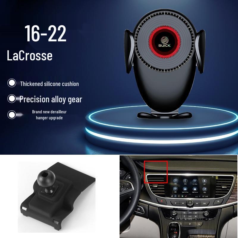 Buick Excelle Regal Verano GL8 Envision Car Phone Holder: New Navigation Gravity Mount