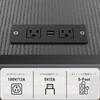 PC Storage Server Rack with CPU Stand Computer Wagon with Charging PC PC Storage with 4 for Home or Office Use Box, 360° Casters, Cart,