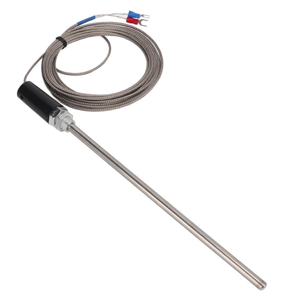 M12 Fühler Typ Thermoelement K Typ Edelstahl Temperatursensor Temperaturfühler 4m