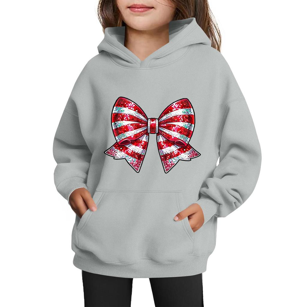 Sweatshirts For Teen Girls Hoodies Long Sleeve Drawstring Pullover Cute Printed Oversized Hoodie Christmas