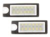 Volvo S60 S80 V70 XC70 XC90 LED Kennzeichenleuchten 2er Set