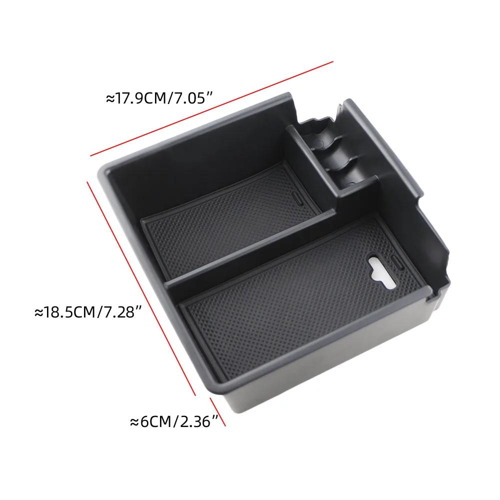 For Ford Ranger 2011- Car Armrest Storage Box Center Console Tray Holder Storage Box Organizer Accessories