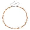 Personalized European American Style Hand Woven Beaded Crystal Clavicle Necklace For Women