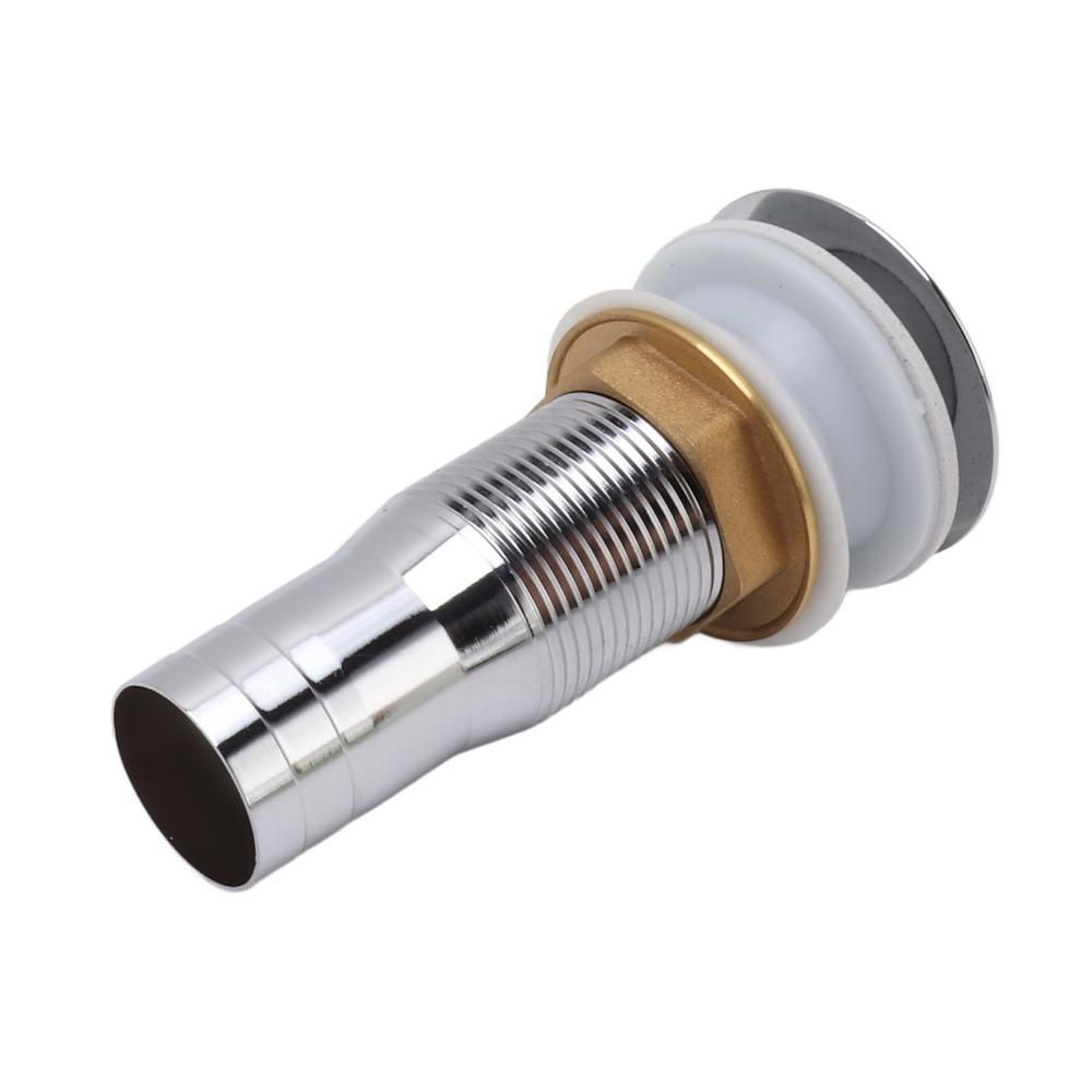 Stainless Steel Bathroom Sink Drain with Overflow Drain Stopper Bathroom Sink