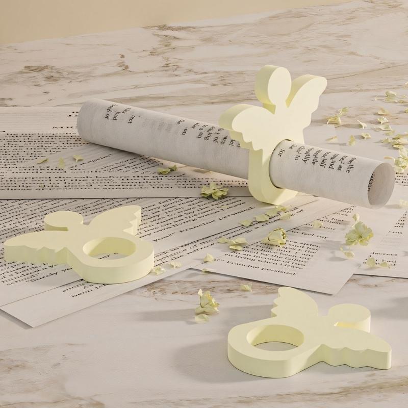 Reusable Silicone Angelic Wing Mould for Fragrances Diffuser Craft Home Decoration Handmade Gift Art Creation