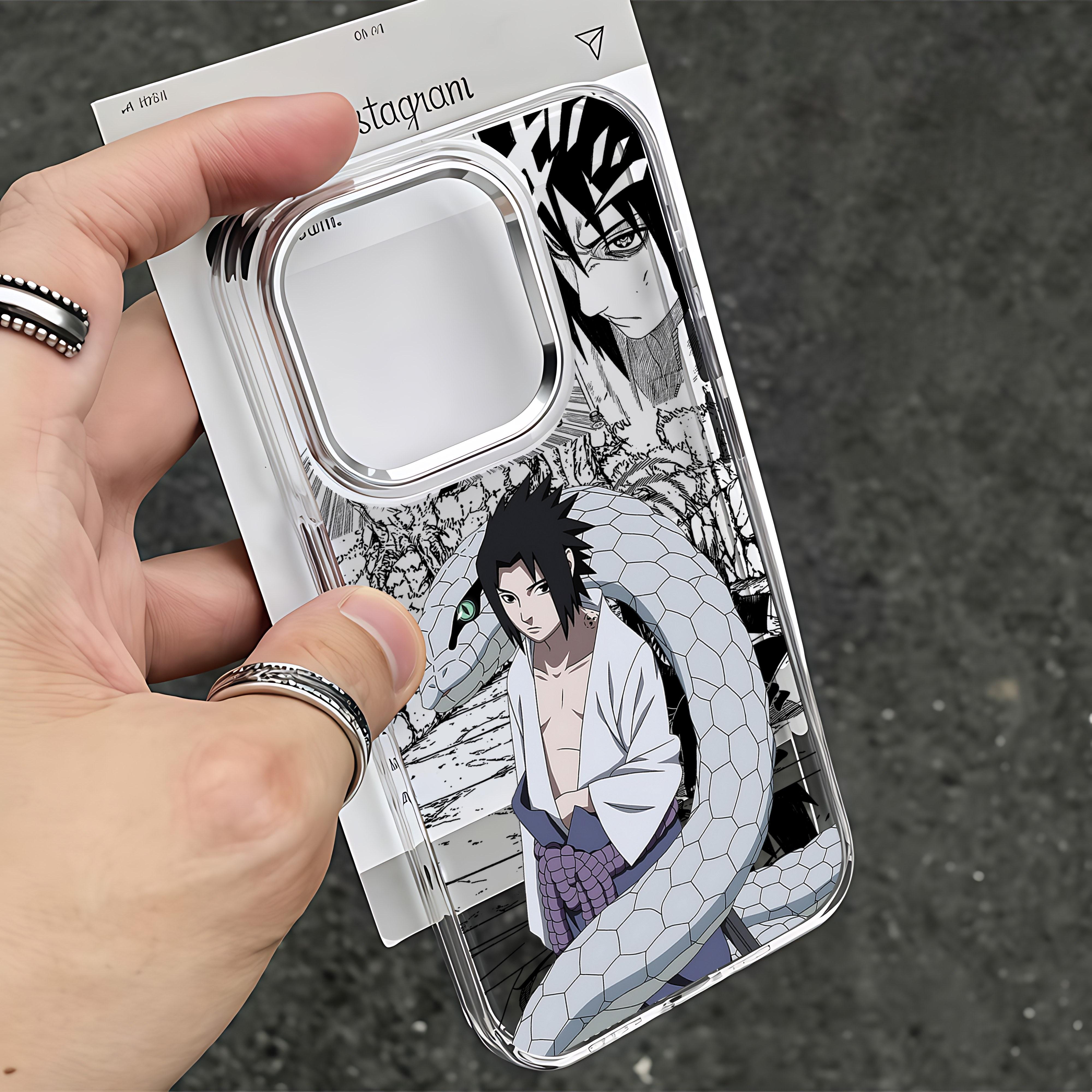 

Anime Uchihas Sasukes Phone Case For iPhone 17e 17 16e 16 15 14 13 12 11 mini Pro Max X XR XSMAX 8 7 Air Plus Clear iPhone 11