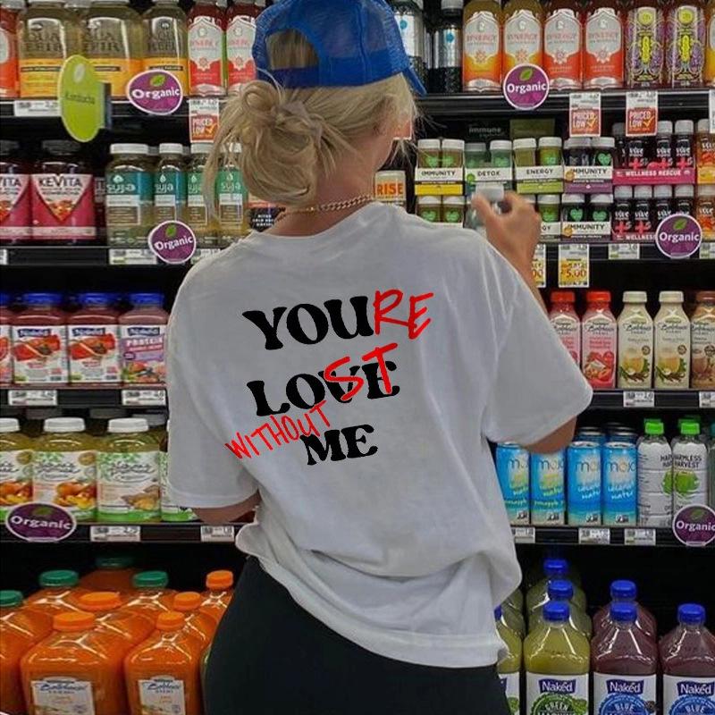 Summer Round Neck 3D Print Top Fashionable Casual Short Sleeved Women's T-shirts