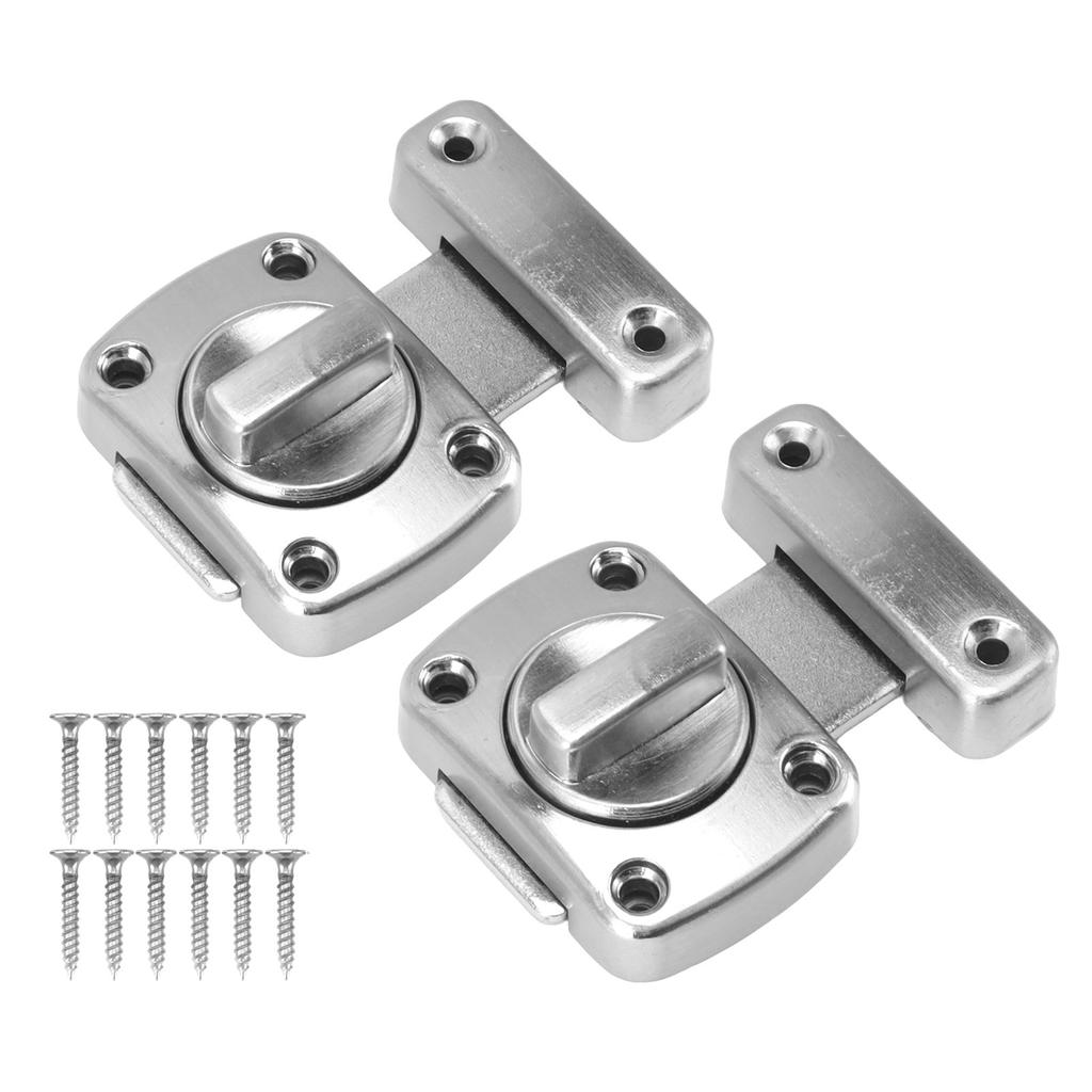 Door Latch Rust Proof Smooth Edge Comfortable Grasp User Friendly Knob Square Door Lock Latch for