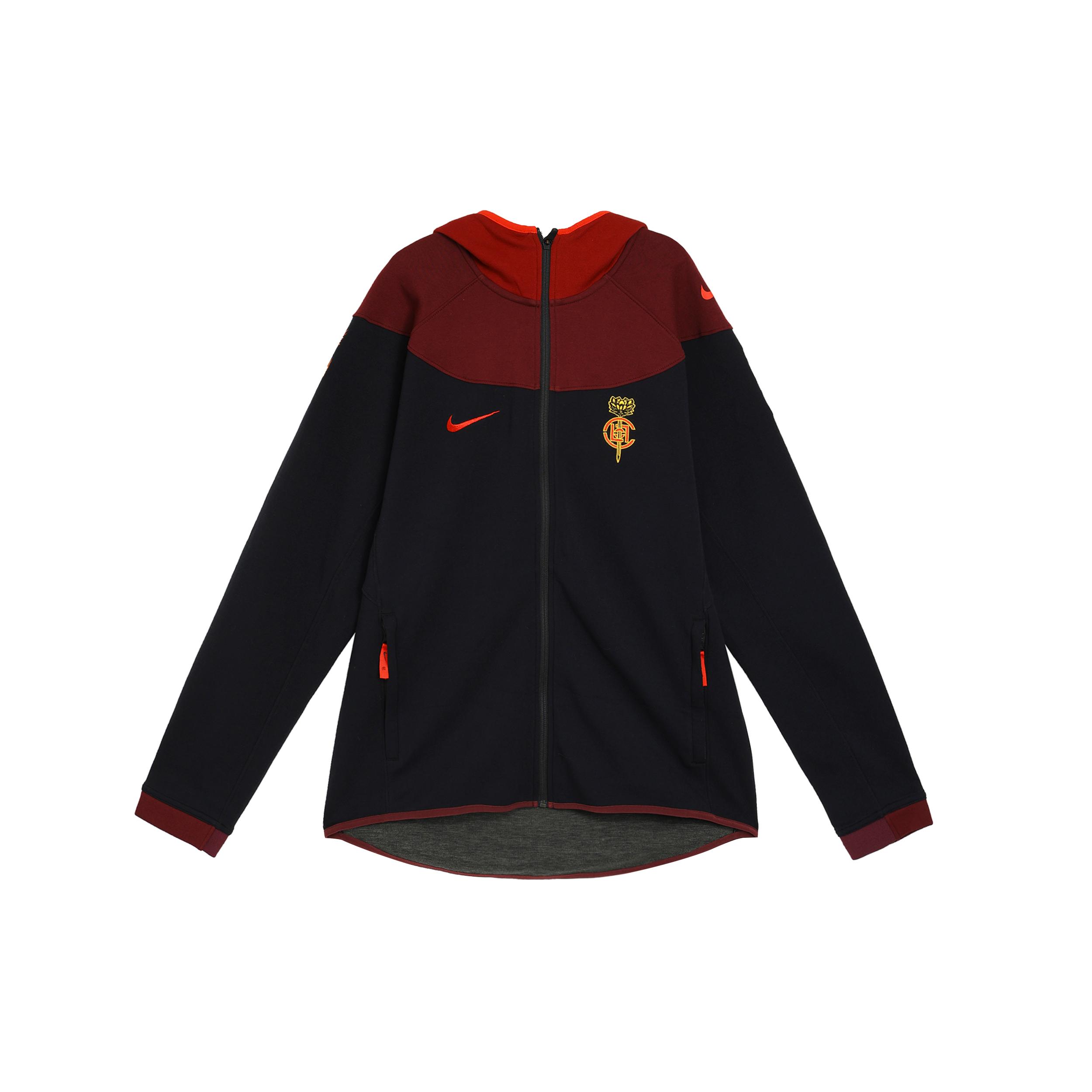 Худи Nike X CLOT NRG GE Черный/Университетский Красный/Темно-Бордовый CQ9347-010 S