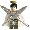 Three-Person Series Zhao Yun Guan Yu Zhang Fei Lu Bu General Soldier Figure Children Assembling Building Block Villain Accessories