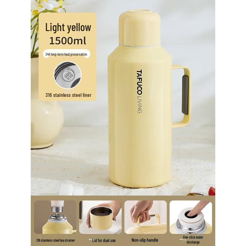 

TAFUCO T1182 Вакуумная термокружка из нержавеющей стали 316