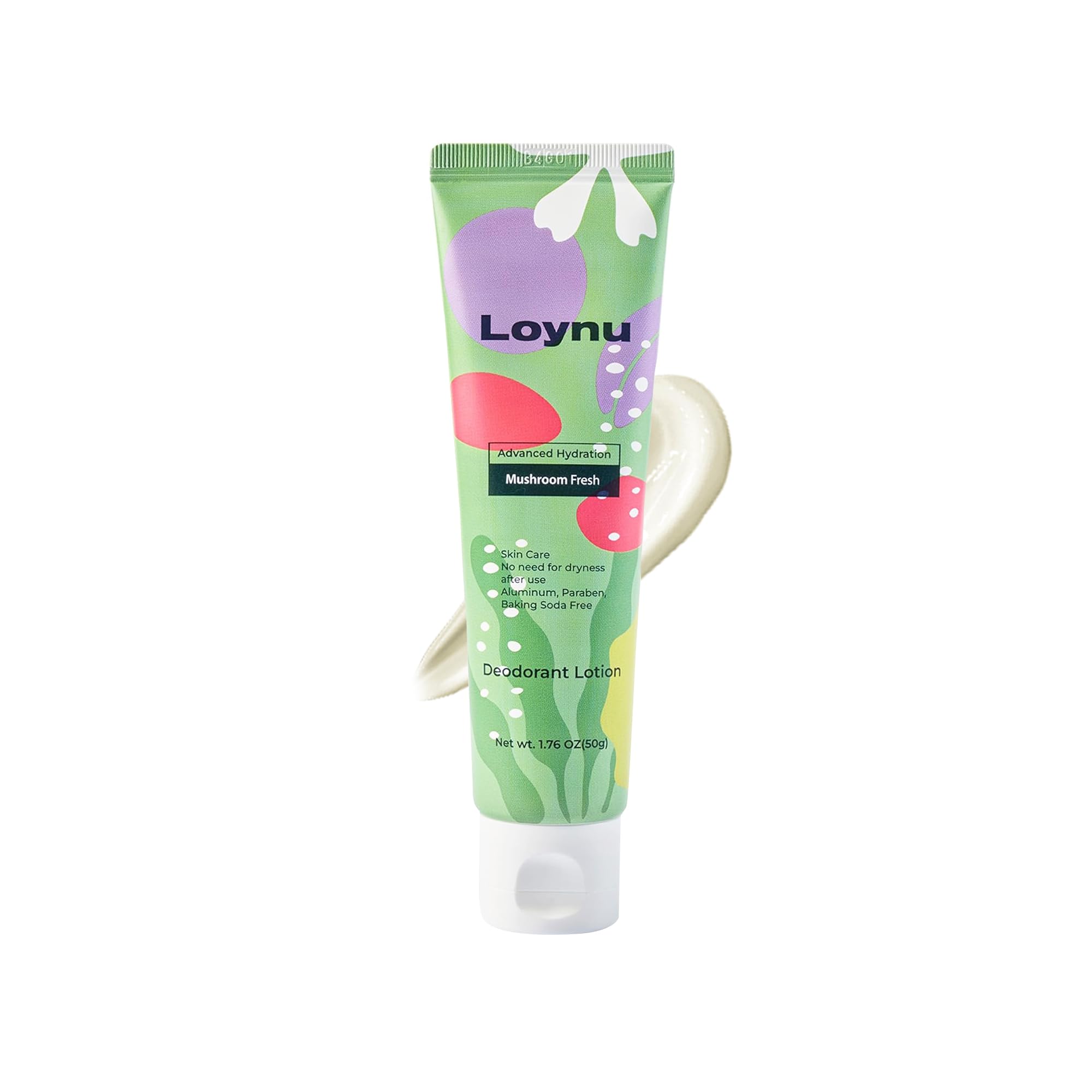 LOYNU Deodorant Lotion Underarm Odor Care Cream for Men and Women Microbiome Technology Derived - Next-Generation [Naturally Ingredients]