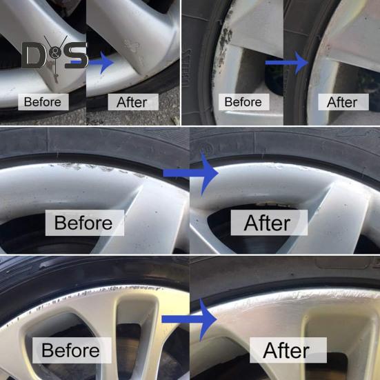 Opravné pero s lesklou černou obroučkou Rychleschnoucí Snadno použitelné Kompaktní velikost Přenosné opakovaně použitelné pero na opravu kol auta