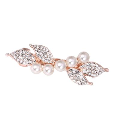 Kristall Perlen Haarspange Feiertag Hochzeit Verlobung Dekoration Mode Haarspange Tragbare Accessoires für Mädchen Frauen