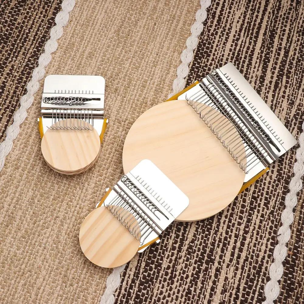 Convenient Wooden Makes Beautiful Stitching Darning Machine Loom Fun Mending Loom Small Loom Speedweve Type Weave Tool