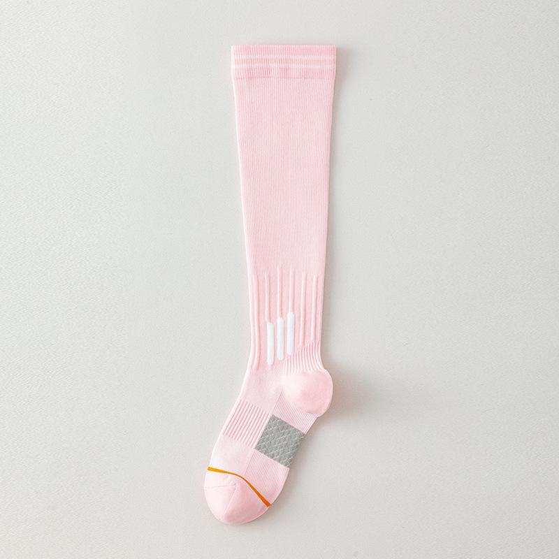 All-Season Mid-Calf Compression Socks for Yoga, Running, Jump Rope, Fitness, Aerobics, and Calf Slimming