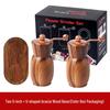 Acacia Wood Hand-Crank Pepper Grinder - Creative Black/Sichuan Pepper Mill for Western Cuisine