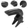 Car Styling Armrest Storage Box Center Organizer PU Direct Fit Stable Reinstallable Base Elegant Arm