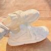 Mesh shoes breathable mesh board shoes new autumn platform casual bread shoes