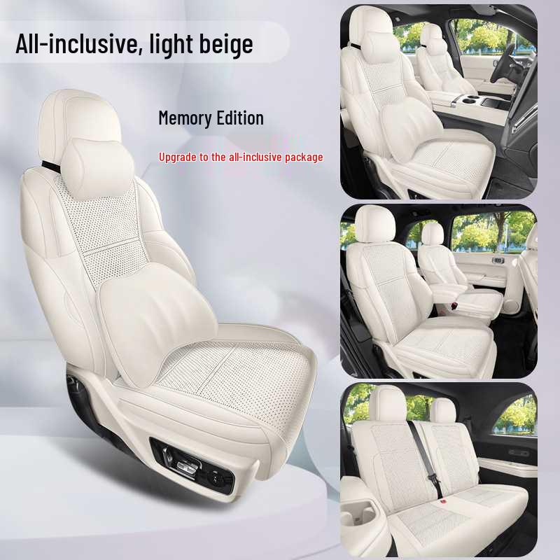 Ideal i8 Suede Saddle Pad: Breathable, Vehicle-Specific, Fully Enclosed, Six-Seater Car Seat Cushion