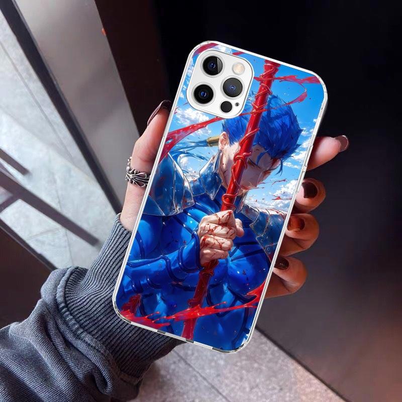 Fate Zero Stay Night Archer Phone Case For iPhone 17 Air 11 13 Mini 14 15 Plus 16 12 Pro Max 16E SE 7 8 Pattern Soft TPU Back Co