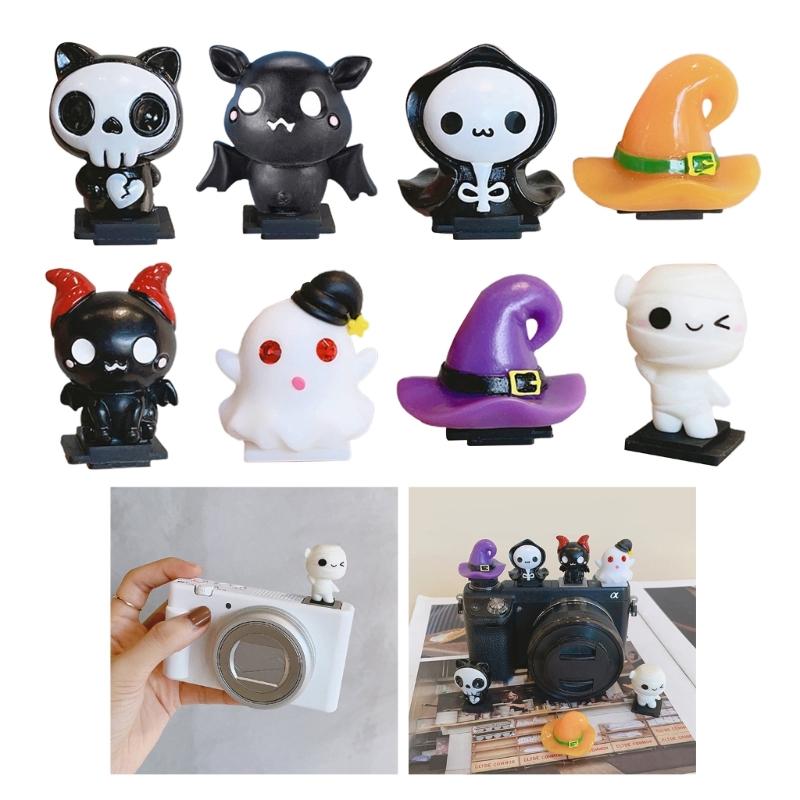Festive Halloween Hot Shoe Cover Cute Cartoon Hot Shoe Cap for Halloween Halloween Pattern Designs Hot Shoe Cover