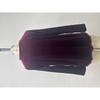 Women's European & American Style Velvet Patchwork Tassel Crew Neck Long Sleeve Top