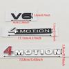 3D ABS Car Letters Logo 4Motion V6 Rear Trunk Badge Emblem Sticker Decals For VW Tayron Golf MK4 5 Tiguan 4MOTION V6 Accessories zf2