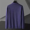Spring Autumn Men's Slim Fit Knit Cardigans Solid Color Fashion Casual Knitted Sweatercoat Men Warm Korean Style Cardigan Jacket