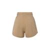 Jordan Flight Fleece Solid Mid-Rise Casual Shorts Women bottoms Khaki FN5748-244