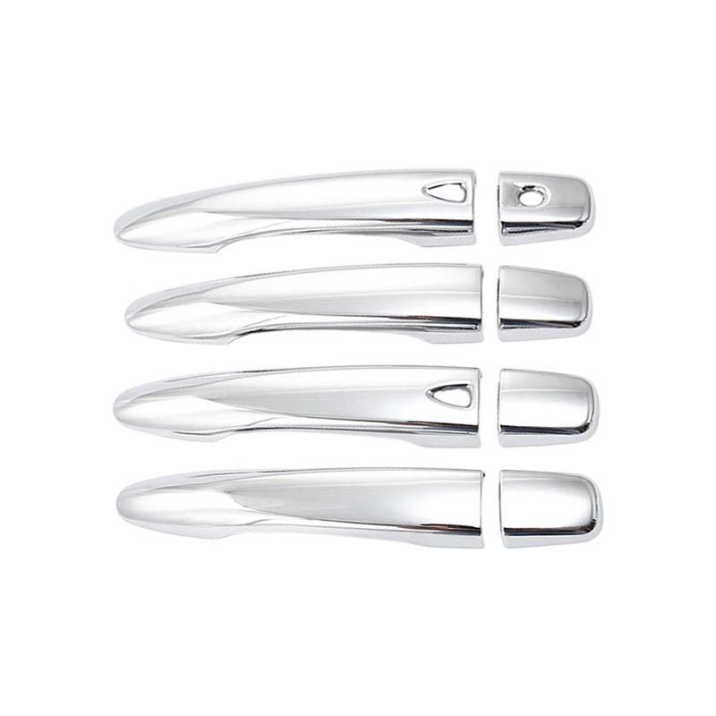 Cars Accessories Door Handle Cover For Renault Kadjar 2015-2018 Silver Car Decoration Styling Upgrade Modify A Car