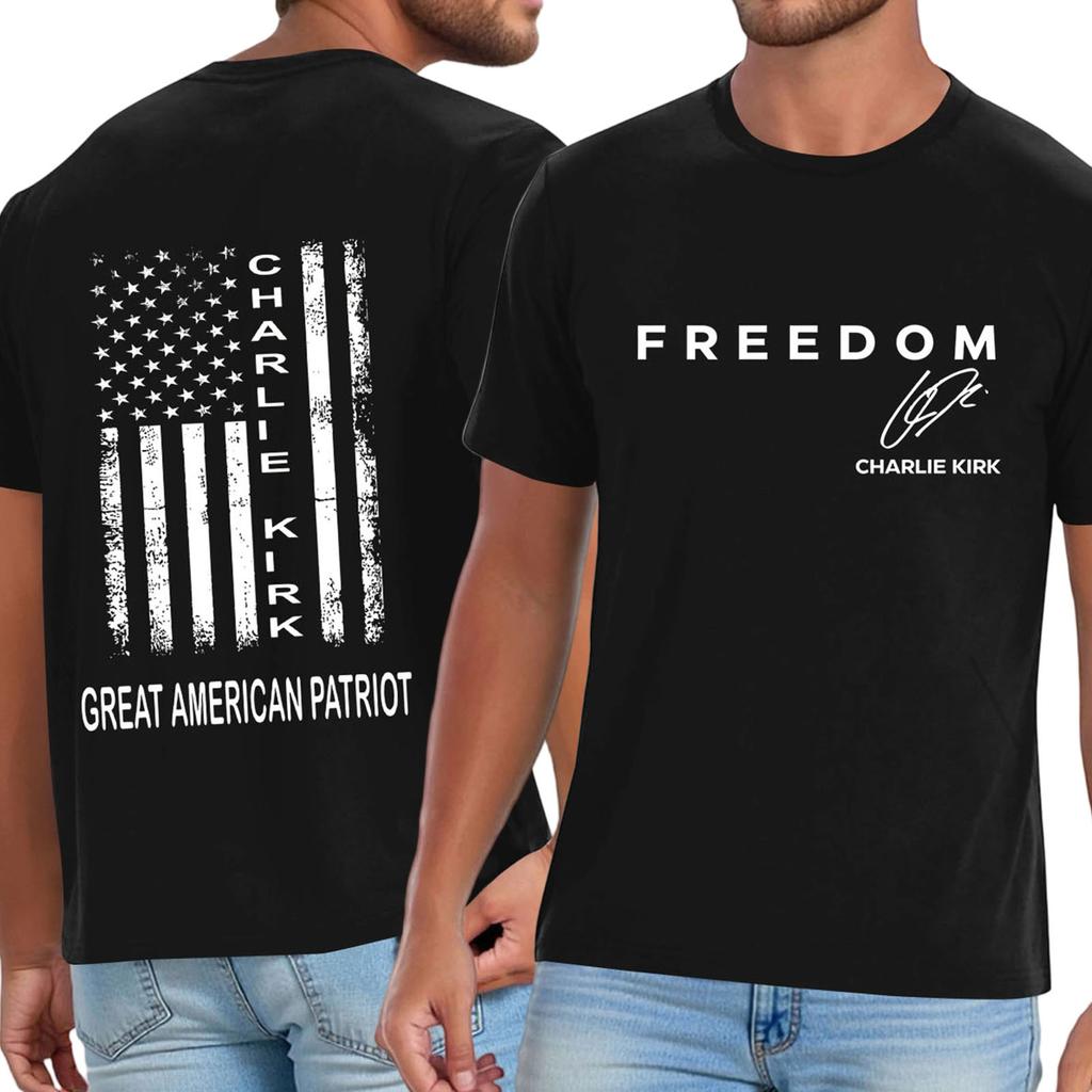 Men's Casual Daily Printed Top Round Neck T-shirt